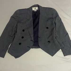 Christian Dior “The Suit Petites” Striped Women’s Suit Blazer Jacket